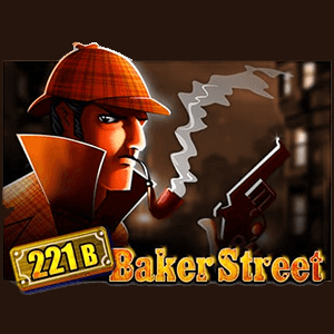 Im 221B Baker Street Slot-Spiel der Inspektor schleicht sich durch die Straßen von Londons.