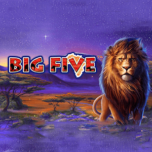 Der Spieltitel - Big Five, basiert auf den Big Five Wildarten in Afrika.