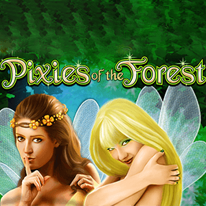 Die fünf Walzen und 99 Gewinnlinien Pixies of the Forest Spielautomaten werden von einem keltischen Muster umrahmt.