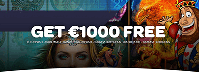 Spin Palace Willkommensbonus