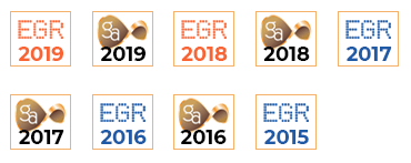 Yggdrasil Auszeichnungen - ER Award 2015, 2016, 2017, 2018 und 2019 und innovativster Anbieter IGA 2016, 2017, 2018 und 2019.