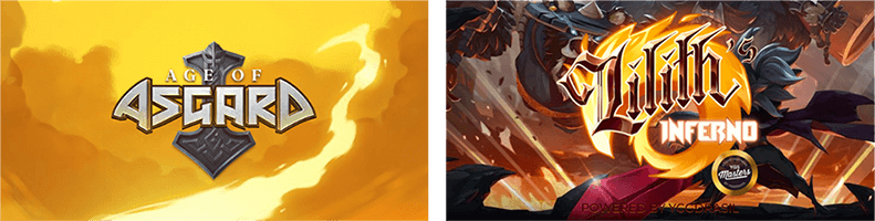 Yggdrasil neueste games - Age of Asgard und Lilith's Inferno